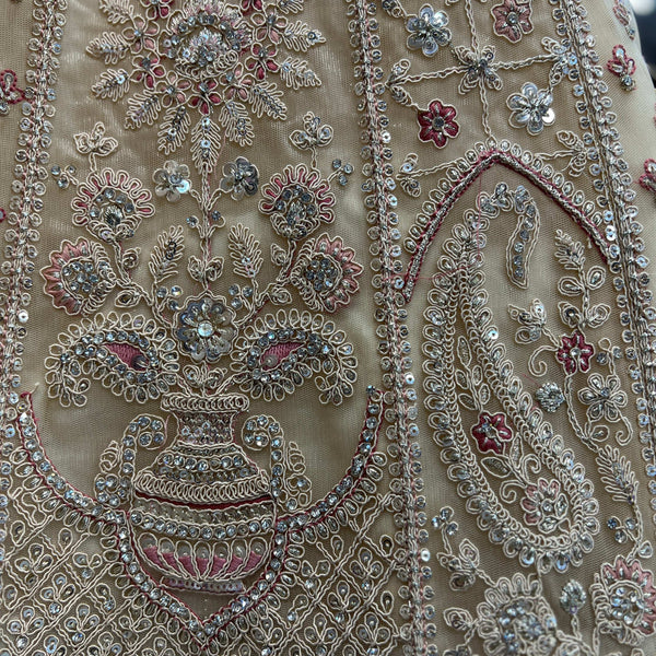 Cherry Blossom  -  The Modern Partywear Engagement Sangeet Lehenga