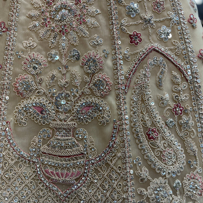 Cherry Blossom  -  The Modern Partywear Engagement Sangeet Lehenga