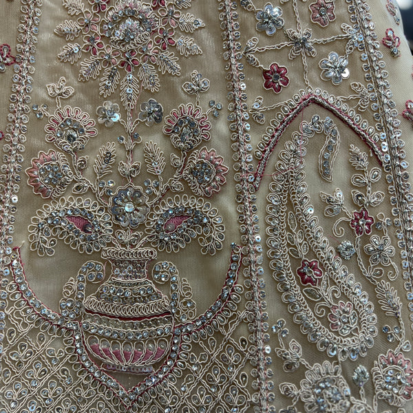 Cherry Blossom  -  The Modern Partywear Engagement Sangeet Lehenga
