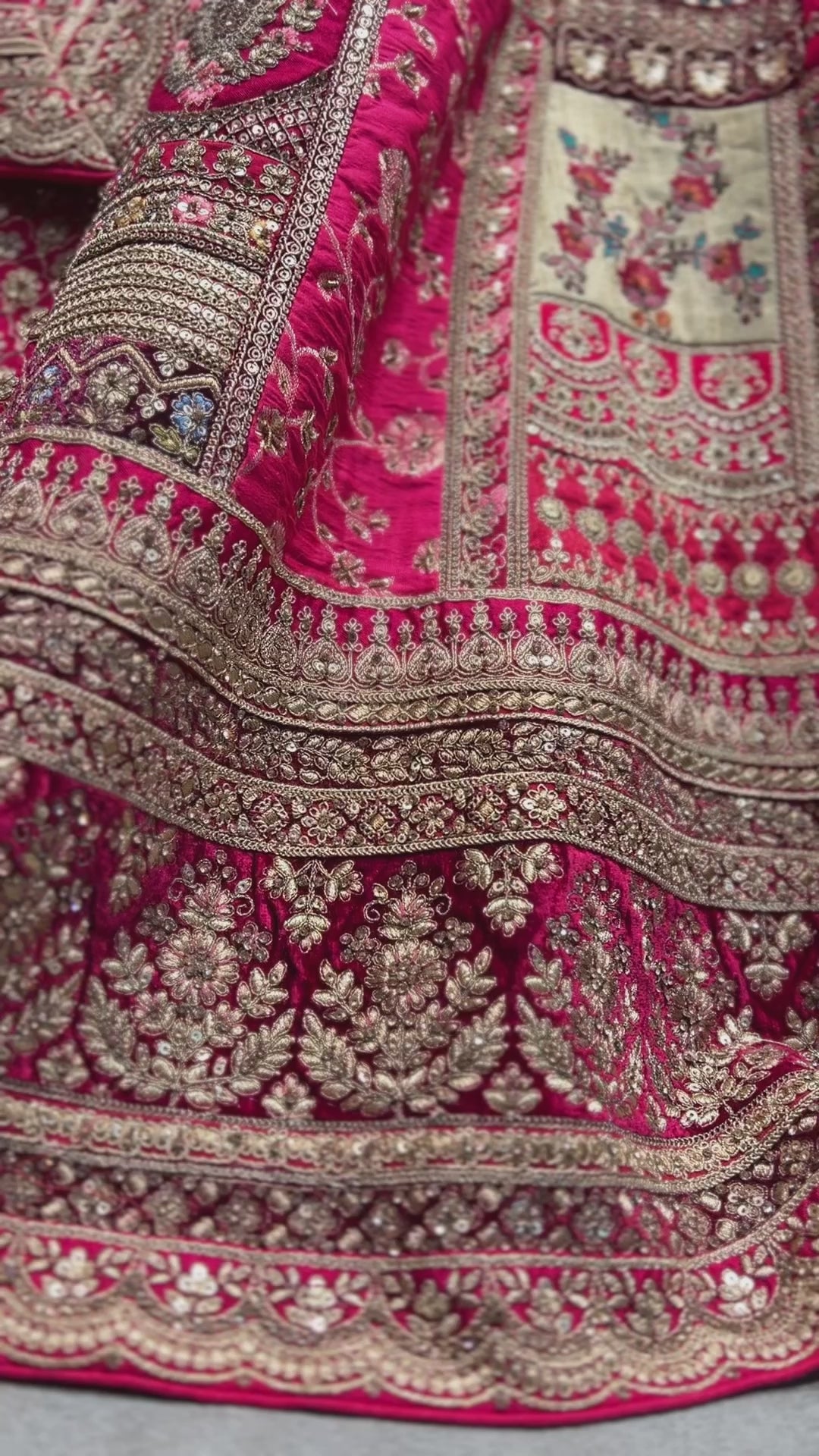 Contemporary Rajasthani-Inspired Bridal Lehenga – Bhasin Bros