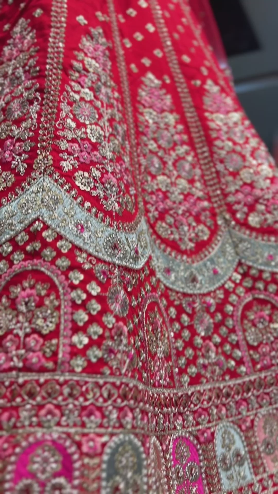 Buy Sabyasachi Lehenga/red Lehenga/hand Embroidery Lehenga /luxury Lehenga/bridal  Lehenga/lehenga Shopping Online Canada Online in India - Etsy