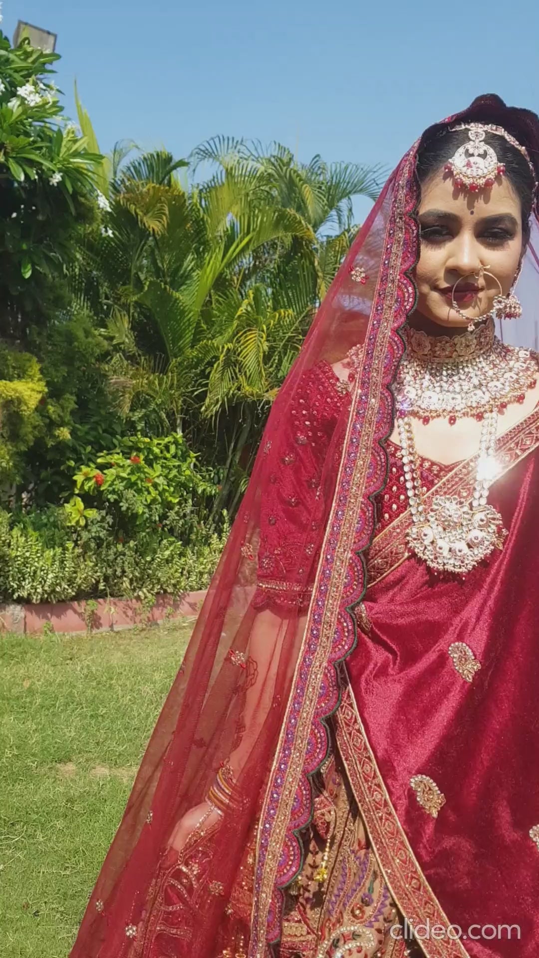Bride Wedding Dress in Maroon Bridal Lehenga Frock #BN866 | Pakistani bridal  dresses, Pakistani bridal, Brides wedding dress
