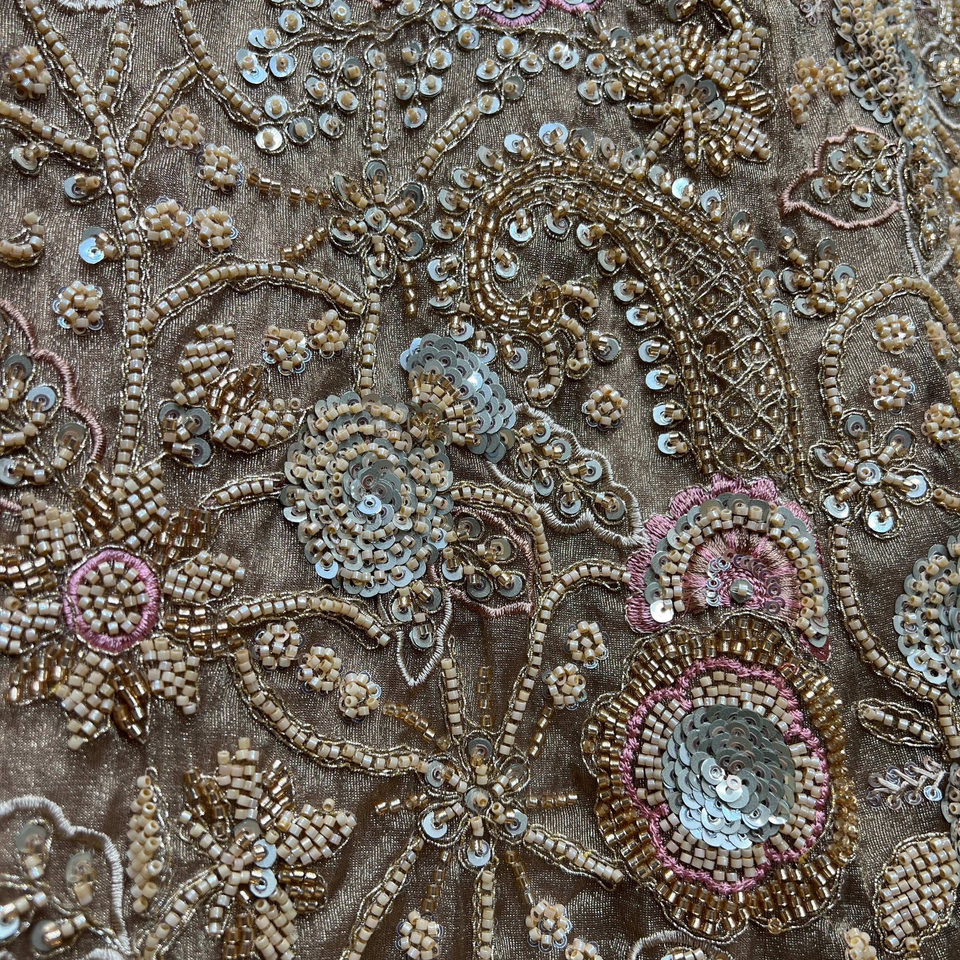 Celestial Collection: Beads Cutdana Handwork Haute Couture Lehenga